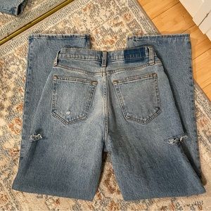 Abercrombie and fitch curve love baggy 90’s low rise  jeans